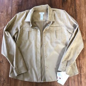 True vintage suede shirt